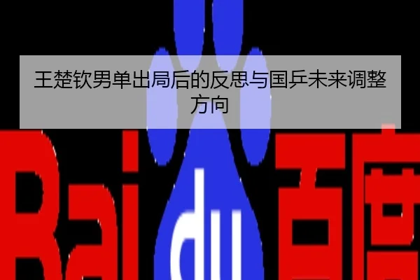 王楚钦男单出局后的反思与国乒未来调整方向